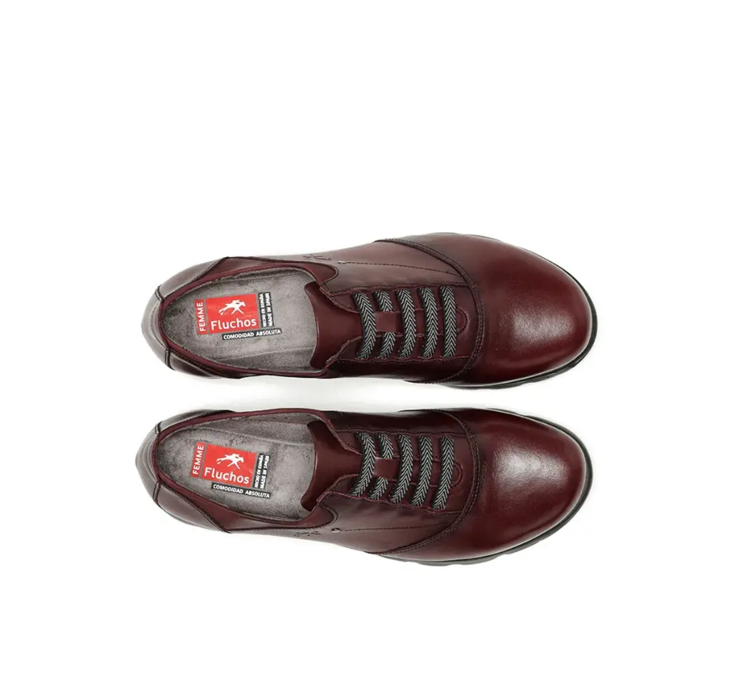 Fluchos F0354 SUSAN NOBUCK BURDEOS 05.webp