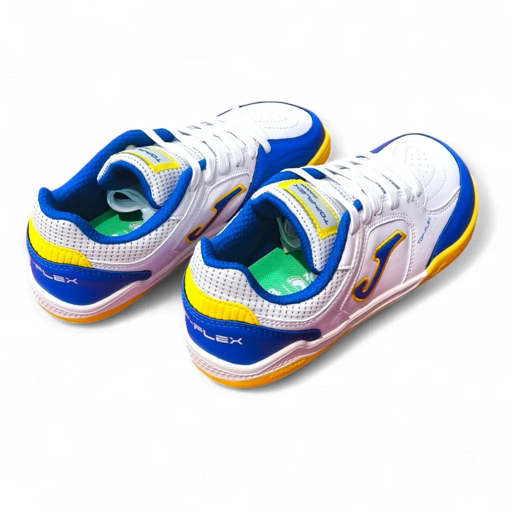 Joma TOP FLEX JUNIOR BAREFOOT 2602 BLANCO INDOOR BFTJS2602IN 05.webp