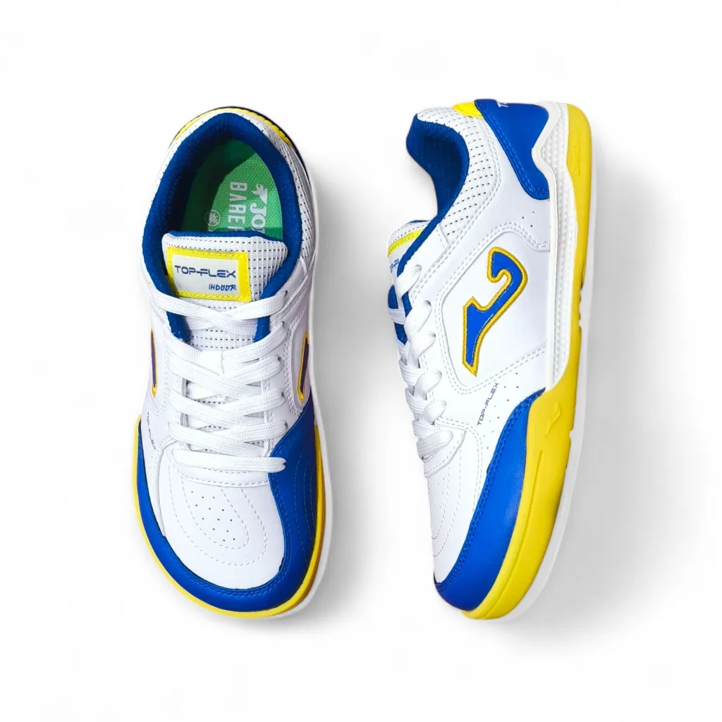 Joma TOP FLEX JUNIOR BAREFOOT 2602 BLANCO INDOOR BFTJS2602IN 02.webp