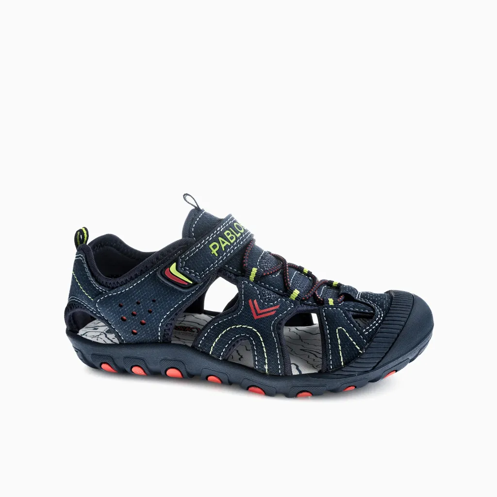 Pablosky 985920 NAVY-RED-NEON GREEN 01.webp