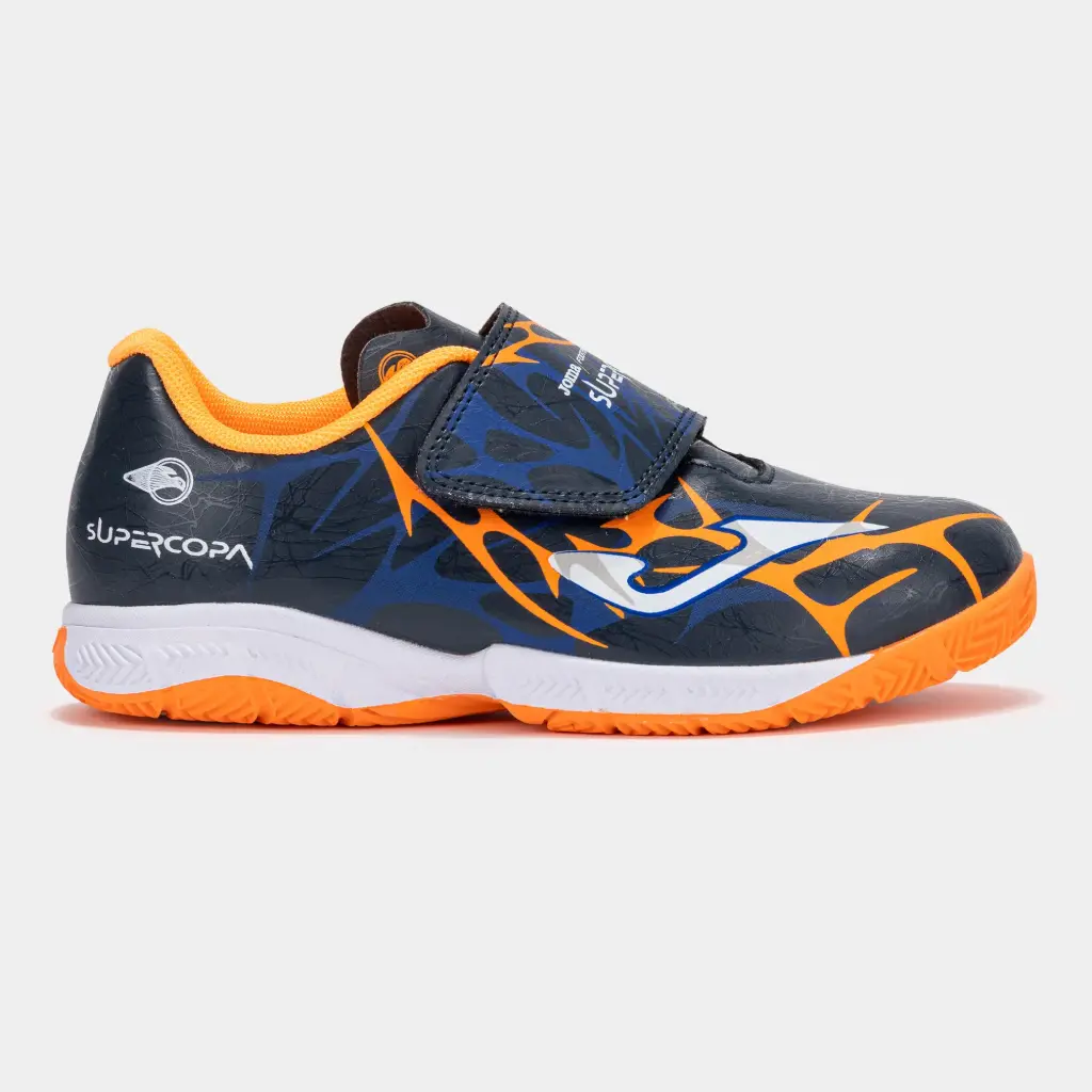 Joma SUPER COPA JR 2503 MARINO NARANJA FLÚOR INDOOR SCJW2503INV